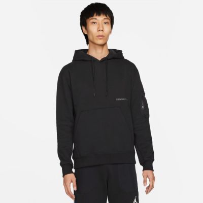 Jordan 23 Engineered Statement Fleece Pullover - Svart - Hettegenser