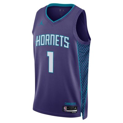 Jordan Dri-FIT NBA Charlotte Hornets Statement Edition 2022 Swingman Jersey - Lilla - Jersey