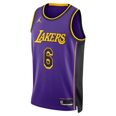 Jordan Dri-FIT NBA Los Angeles Lakers Statement Edition 2022 Swingman Jersey - Lilla - Jersey
