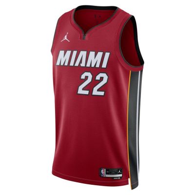 Jordan Dri-FIT NBA Miami Heat Statement Edition 2022 Swingman Jersey - rød - Jersey