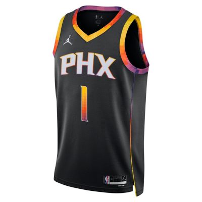 Jordan Dri-FTI NBA Phoenix Suns Statement Edition 2022 Swingman Jersey - Svart - Jersey