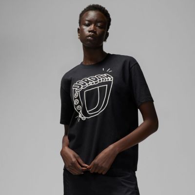 Jordan Artist Series by Mia Lee Wmns Tee Black - Svart - Kortermet T-skjorte