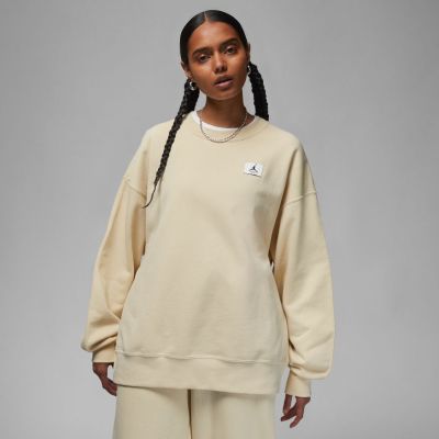Jordan Flight Wmns Fleece Crewneck - Brun - Hettegenser Jordan Flight Wmns Fleece Crewneck - Brun - Hettegenser