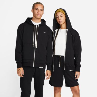Nike Dri-FIT Standard Issue Full-Zip Basketball - Svart - Hettegenser Nike Dri-FIT Standard Issue Full-Zip Basketball - Svart - Hettegenser