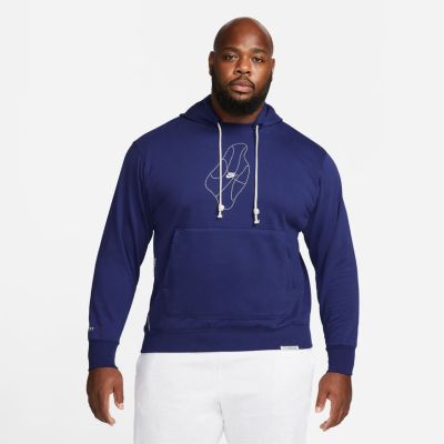 Nike Dri-FIT Standard Issue - Blå - Hettegenser
