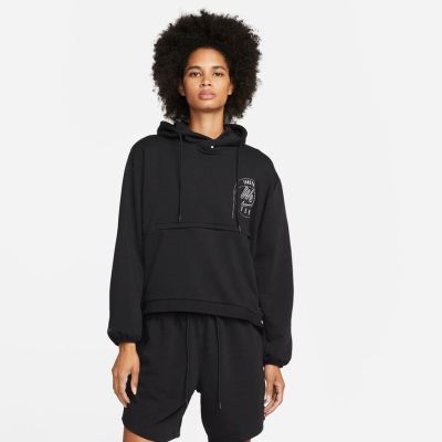 Nike Dri-FIT Wmns Basketball Black - Svart - Hettegenser