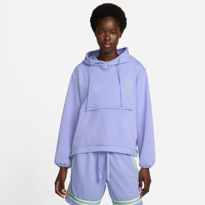 Nike Dri-FIT Wmns Basketball - Lilla - Hettegenser