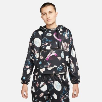 Nike Dri-FIT Standard Issue Wmns Pullover Basketball - Svart - Hettegenser