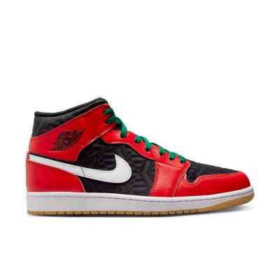 Air Jordan 1 Mid SE "Christmas" - Svart - Joggesko