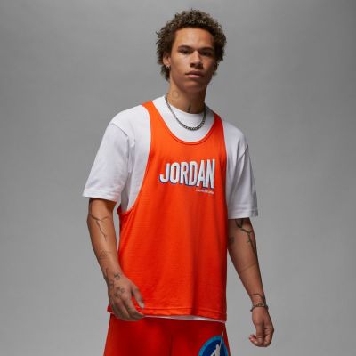 Jordan Flight MVP Top Rush Orange - Hvit - Kortermet T-skjorte Jordan Flight MVP Top Rush Orange - Hvit - Kortermet T-skjorte