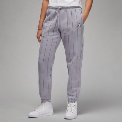 Jordan Brooklyn Fleece Wmns Stripe Pants Steel Grey - Grå - Bukser Jordan Brooklyn Fleece Wmns Stripe Pants Steel Grey - Grå - Bukser