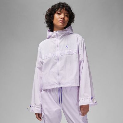 Jordan Sport Wmns Lightweight Jacket Barely Grape - Lilla - Jakke