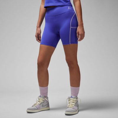 Jordan Sport Wmns Shorts Lapis - Lilla - Shorts