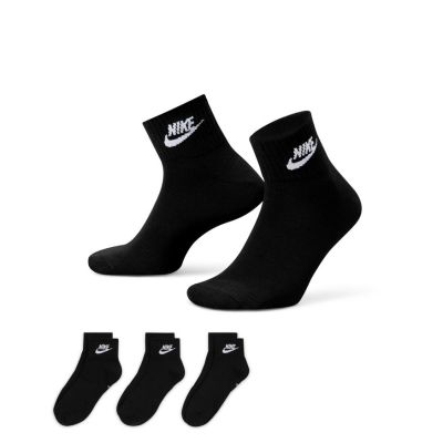 Nike Everyday Essential Socks 3-Pack Black - Svart - Sokker