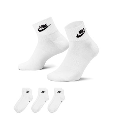 Nike Everyday Essential Ankle Socks 3-Pack White - Hvit - Sokker