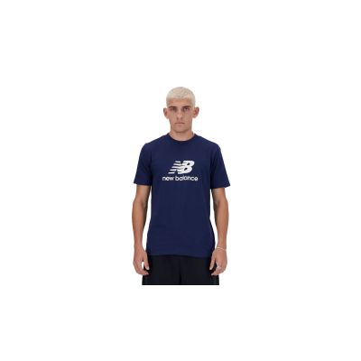 New Balance Sport Essentials Logo T-Shirt - Blå - Kortermet T-skjorte New Balance Sport Essentials Logo T-Shirt - Blå - Kortermet T-skjorte