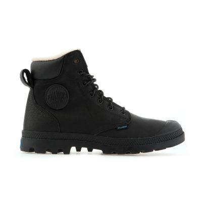 Palladium Pampa Sport Cuff Waterproof Shearling - Svart - Joggesko