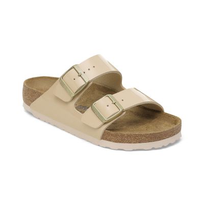 Birkenstock Arizona Birko-Flor Patent Regular Fit Brown - Brun - Sandaler Birkenstock Arizona Birko-Flor Patent Regular Fit Brown - Brun - Sandaler