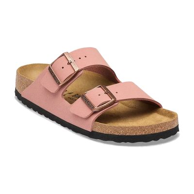 Birkenstock Arizona Birkibuc Narrow Fit Pink Clay - Rosa - Sandaler Birkenstock Arizona Birkibuc Narrow Fit Pink Clay - Rosa - Sandaler