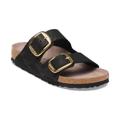 Birkenstock Arizona Big Buckle Synthetics Regular Fit Python Black - Svart - Sandaler Birkenstock Arizona Big Buckle Synthetics Regular Fit Python Black - Svart - Sandaler