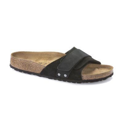 Birkenstock Oita Suede Leather Regular Fit - Svart - Sandaler Birkenstock Oita Suede Leather Regular Fit - Svart - Sandaler