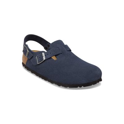 Birkenstock Tokio Suede Leather Regular Fit New Navy - Blå - Sandaler Birkenstock Tokio Suede Leather Regular Fit New Navy - Blå - Sandaler