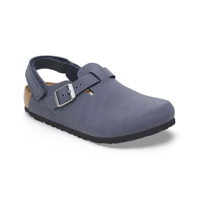 Birkenstock Tokio Birkibuc Narrow Fit Navy - Blå - Sandaler Birkenstock Tokio Birkibuc Narrow Fit Navy - Blå - Sandaler