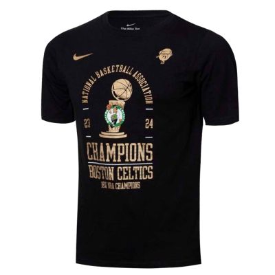 Nike NBA 24 Champs Boston Celtics Tee - Svart - Kortermet T-skjorte