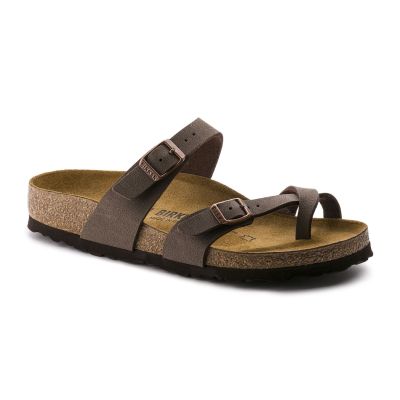 Birkenstock Mayari Birko-Flor Nubuck Mocha Regular Fit - Brun - Sandaler Birkenstock Mayari Birko-Flor Nubuck Mocha Regular Fit - Brun - Sandaler