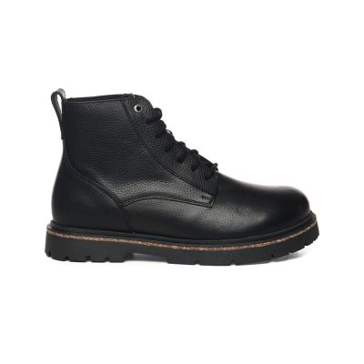 Birkenstock Highwood Lace Mid Women Natural Leather Narrow Fit Black - Svart - Joggesko Birkenstock Highwood Lace Mid Women Natural Leather Narrow Fit Black - Svart - Joggesko