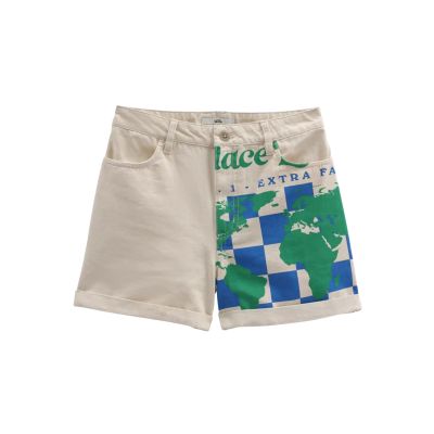 Vans W Eco Positivity Shorts - Hvit - Shorts Vans W Eco Positivity Shorts - Hvit - Shorts