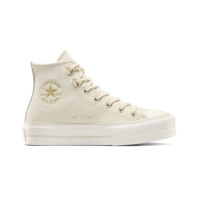 Converse Chuck Taylor All Star Lift Platform Glam Leather 4 - Brun - Joggesko Converse Chuck Taylor All Star Lift Platform Glam Leather 4 - Brun - Joggesko