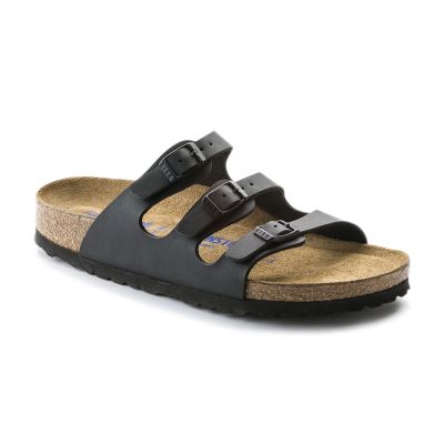 Birkenstock Florida BS Black Regular Fit - Svart - Sandaler Birkenstock Florida BS Black Regular Fit - Svart - Sandaler