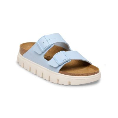 Birkenstock Arizona Chunky Birko-Flor Narrow Fit Baby Blue - Blå - Sandaler Birkenstock Arizona Chunky Birko-Flor Narrow Fit Baby Blue - Blå - Sandaler