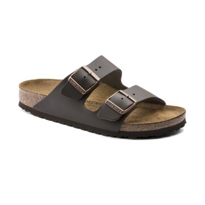 Birkenstock Arizona Natural Leather Regular Fit Brown - Brun - Sandaler Birkenstock Arizona Natural Leather Regular Fit Brown - Brun - Sandaler