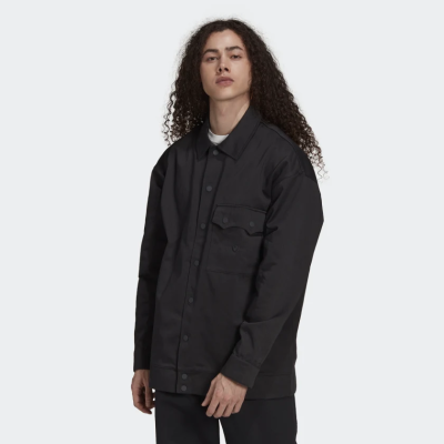 adidas Adicolor Twill Jacket Black - Svart - Jakke