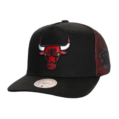 Mitchell & Ness NBA Chicago Bulls Tremor Trucker - Svart - Lokk