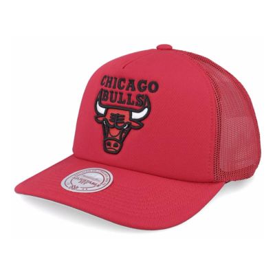 Mitchell & Ness NBA Chicago Bulls Evergreen Trucker - rød - Lokk