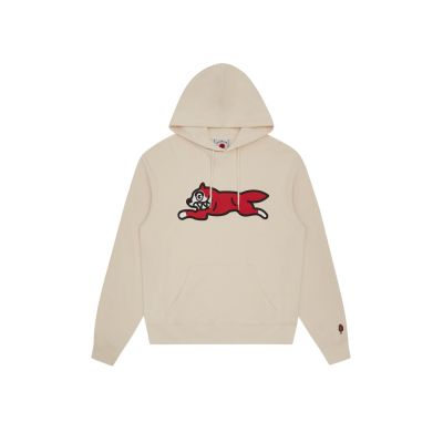 ICECREAM Running Dog Popover Hoodie White - Hvit - Hettegenser ICECREAM Running Dog Popover Hoodie White - Hvit - Hettegenser