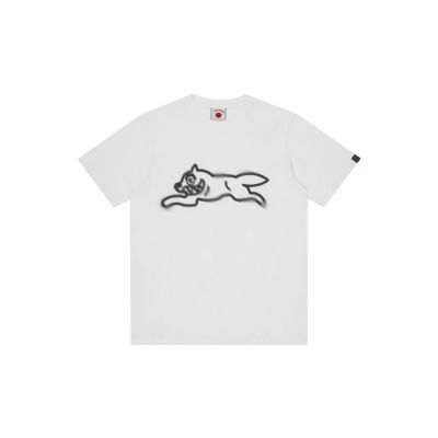 ICECREAM Spray Paint Running Dog Tee White - Hvit - Kortermet T-skjorte ICECREAM Spray Paint Running Dog Tee White - Hvit - Kortermet T-skjorte