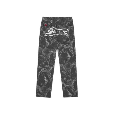 ICECREAM Cone Stamp Denim Pants - Grå - Bukser ICECREAM Cone Stamp Denim Pants - Grå - Bukser