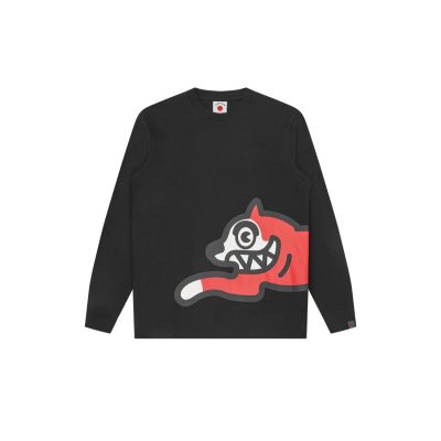 ICECREAM Jumbo Running Dog Long-Sleeve T-Shirt - Svart - Kortermet T-skjorte ICECREAM Jumbo Running Dog Long-Sleeve T-Shirt - Svart - Kortermet T-skjorte