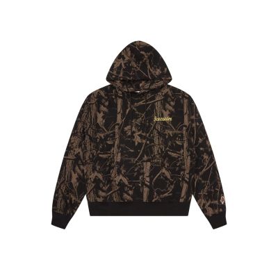 ICECREAM Tree Camo Popover Hoodie - Svart - Hettegenser ICECREAM Tree Camo Popover Hoodie - Svart - Hettegenser