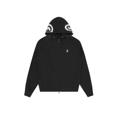 ICECREAM Smiley Zip Through Hoodie - Svart - Hettegenser ICECREAM Smiley Zip Through Hoodie - Svart - Hettegenser