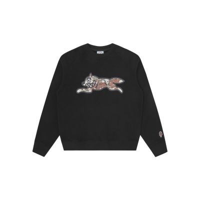 ICECREAM Choc Chip Running Dog Crewneck - Svart - Hettegenser ICECREAM Choc Chip Running Dog Crewneck - Svart - Hettegenser