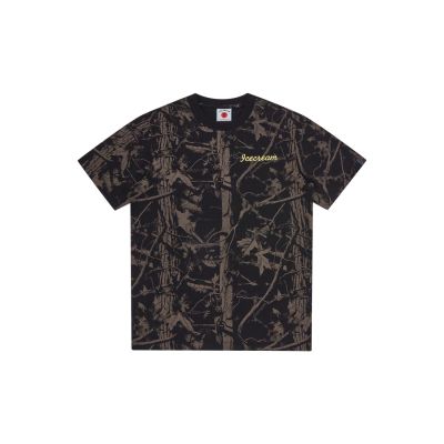 ICECREAM Tree Camo T-Shirt - Svart - Kortermet T-skjorte ICECREAM Tree Camo T-Shirt - Svart - Kortermet T-skjorte