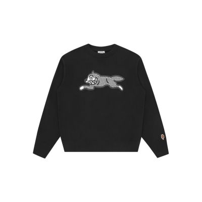 ICECREAM Glitter Running Dog Crewneck Black - Svart - Hettegenser ICECREAM Glitter Running Dog Crewneck Black - Svart - Hettegenser