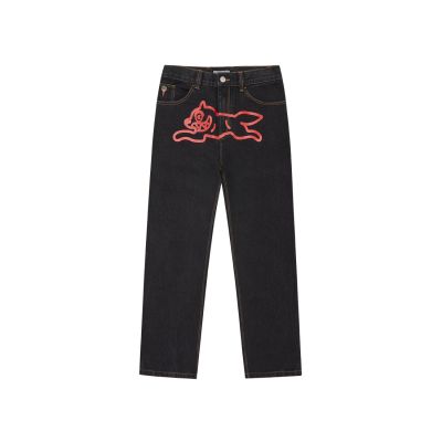 ICECREAM Running Dog Double Scoop Denim Pant - Svart - Bukser ICECREAM Running Dog Double Scoop Denim Pant - Svart - Bukser