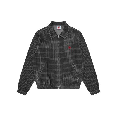 ICECREAM Ripstop Denim Work Jacket Black - Svart - Jakke ICECREAM Ripstop Denim Work Jacket Black - Svart - Jakke