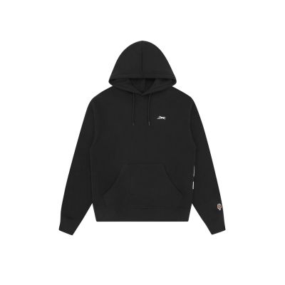 ICECREAM Applique Jumbo Running Dog Popover Hoodie Black - Svart - Hettegenser ICECREAM Applique Jumbo Running Dog Popover Hoodie Black - Svart - Hettegenser